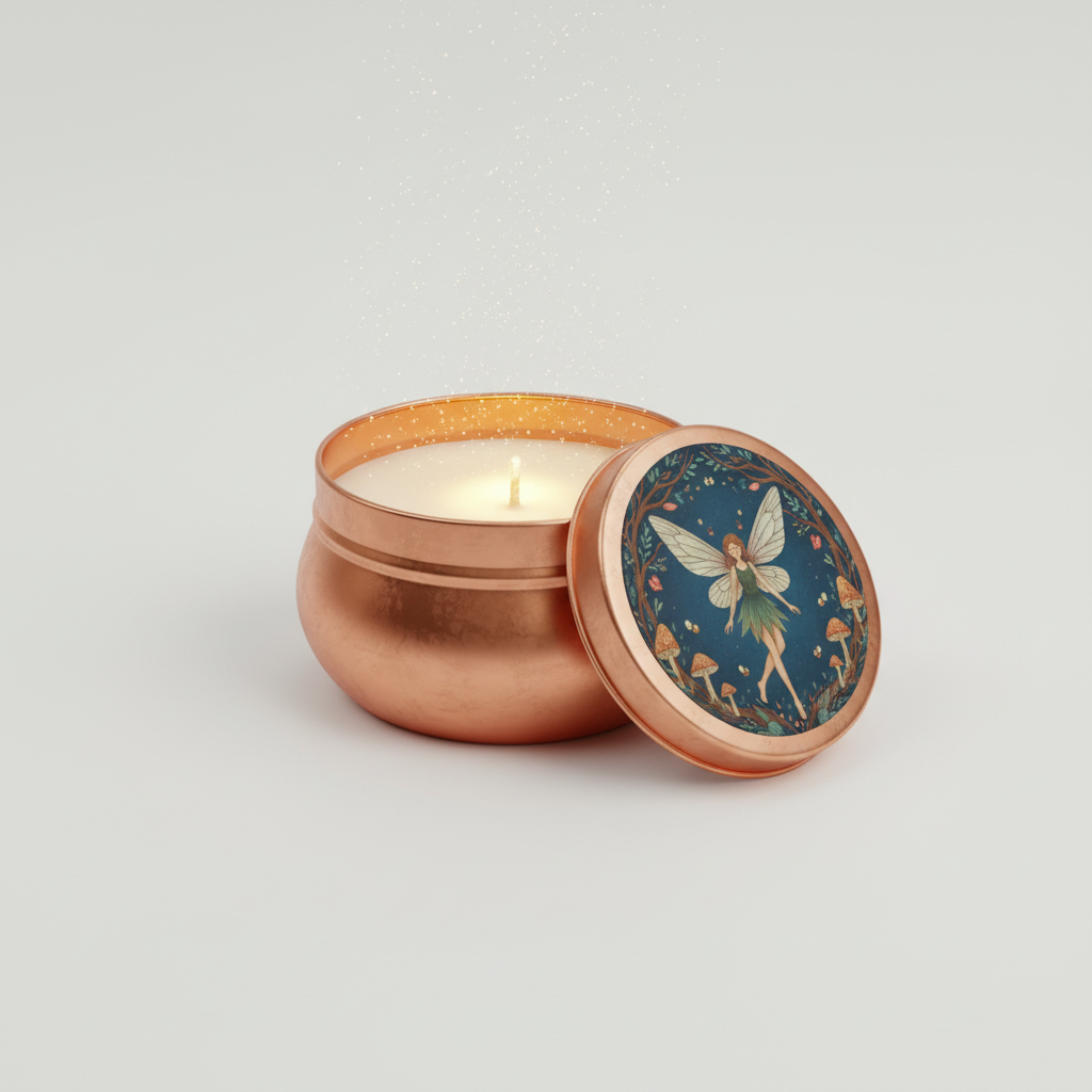 Glimmering Fae Candle