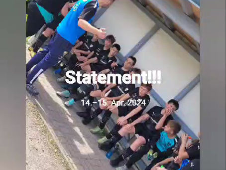 Die Sandhasen D-Junioren setzen ein Zeichen!