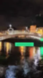 Dublin Night Reflections (Ha’penny Bridge)