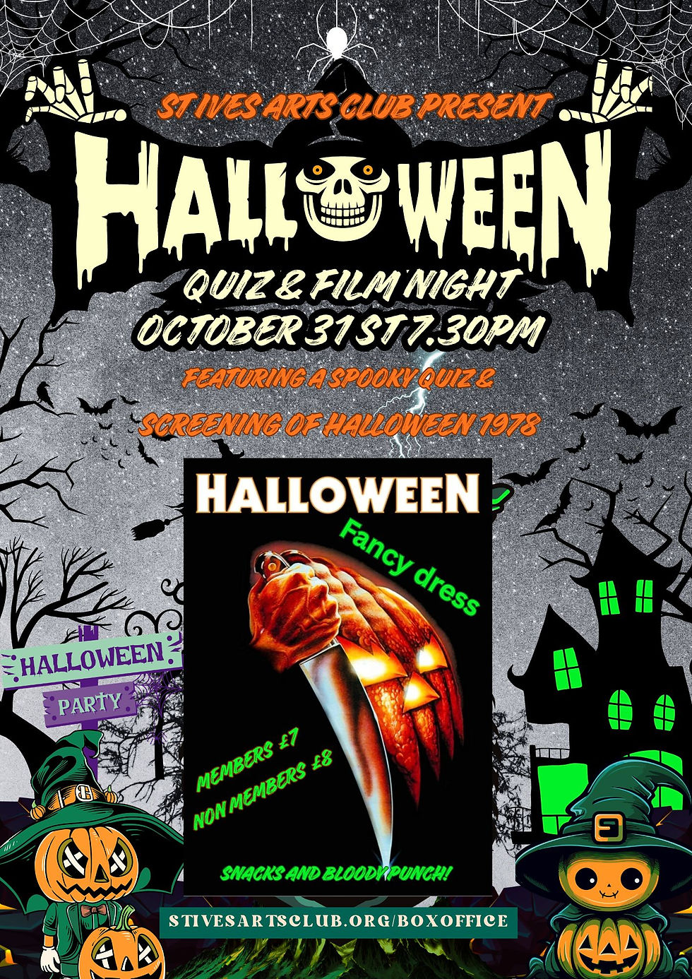Halloween Quiz & Film Night