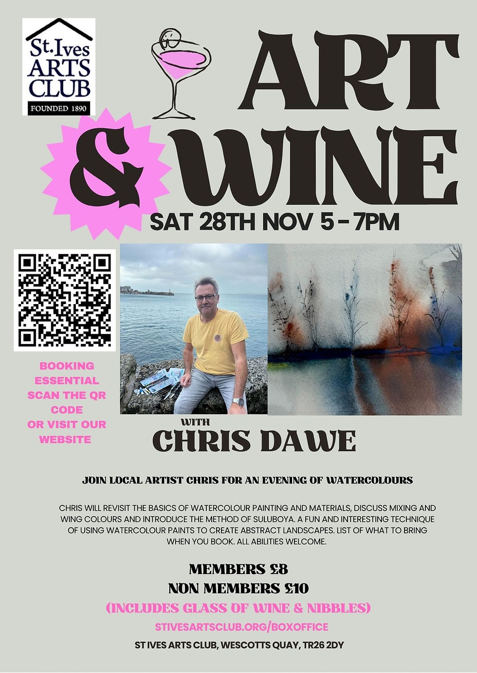 Art & Wine with Chris Dawe