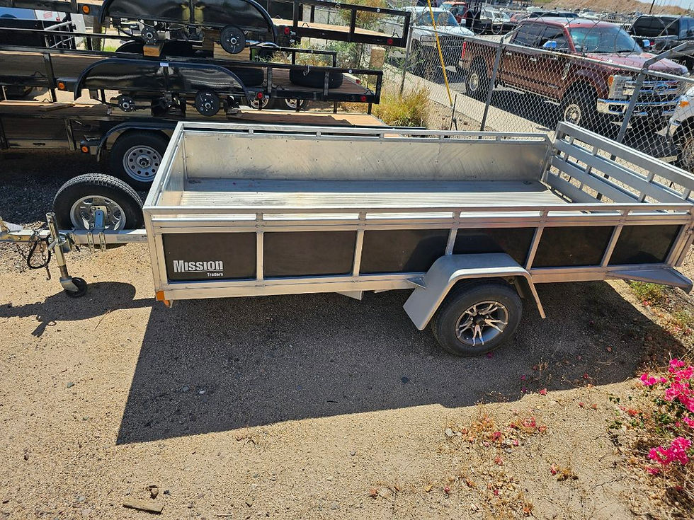 2015 used 7x12 aluminum utility trailer for sale in Phoenix AZ