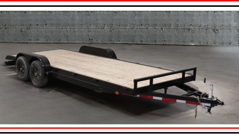 8.5x20 Dual Axle Elect. Braked Car Hauler Trailer- FIVE STAR | #4913