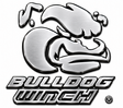 Bulldog Winch logo representing heavy-duty trailer winches, utility winches, off-road recovery equipment, recovery straps, shackles, synthetic winch rope, steel cable winches, air compressors, and winch accessories available at Deer Valley Trailer.