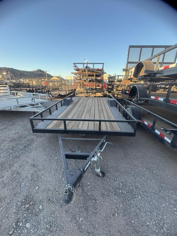 8.5x14 Single Axle Utility Trailer with Gate - ECHO