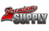 Premium Supply logo representing dump trailer hoists, hydraulic power units, KTI hydraulic pumps, telescopic cylinders, hydraulic trailer jacks, battery charging systems, hydraulic kits, and trailer hydraulic components available at Deer Valley Trailer.