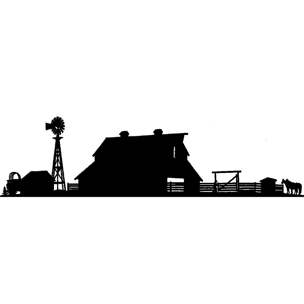 Old Farm - 4 feet long