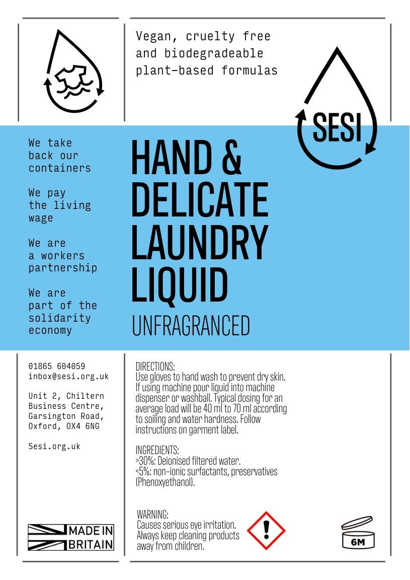 SESI Hand Laund. Liq (unfrag) (750g)
