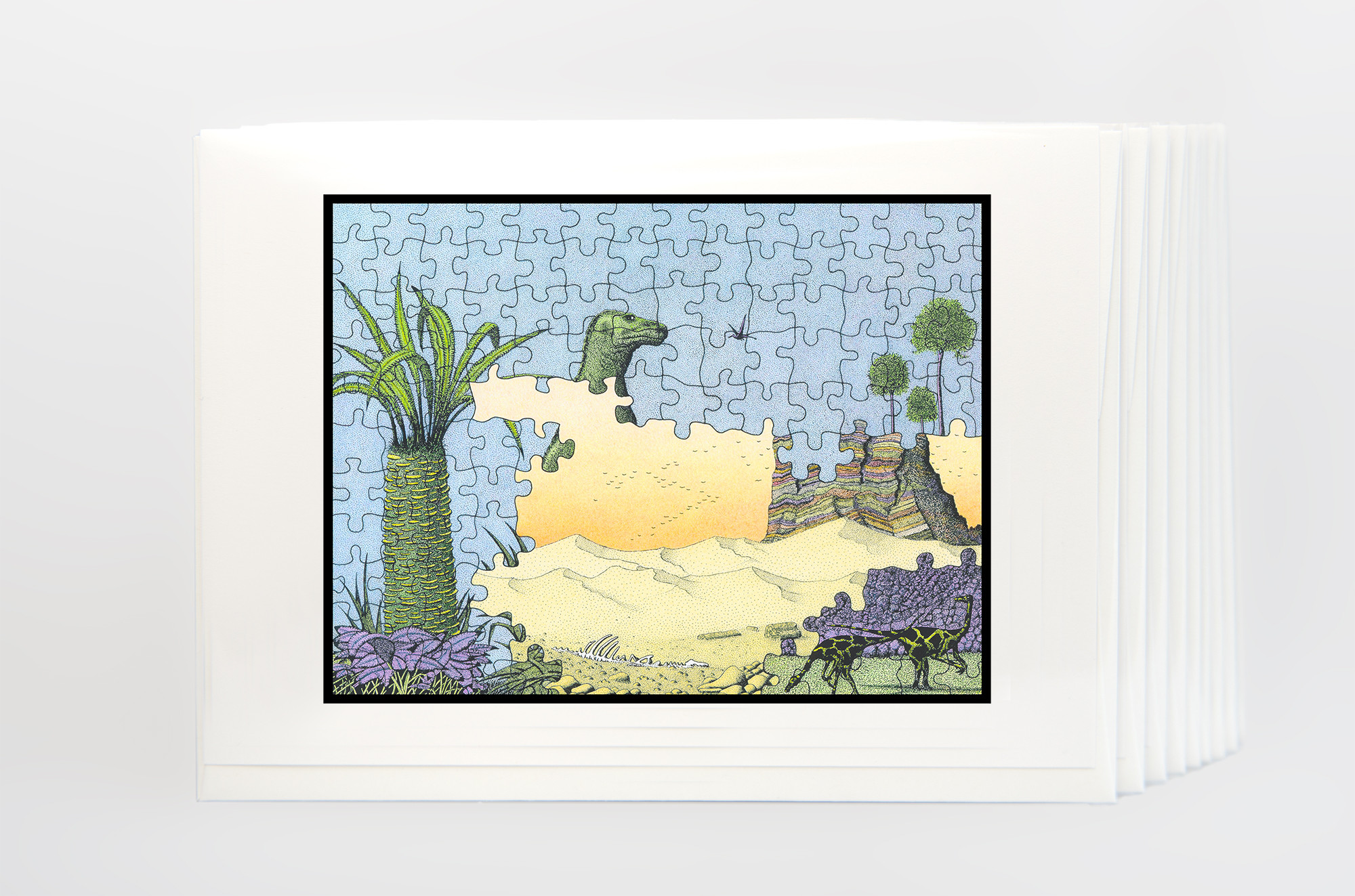Passing Time Art Greeting Card Set
