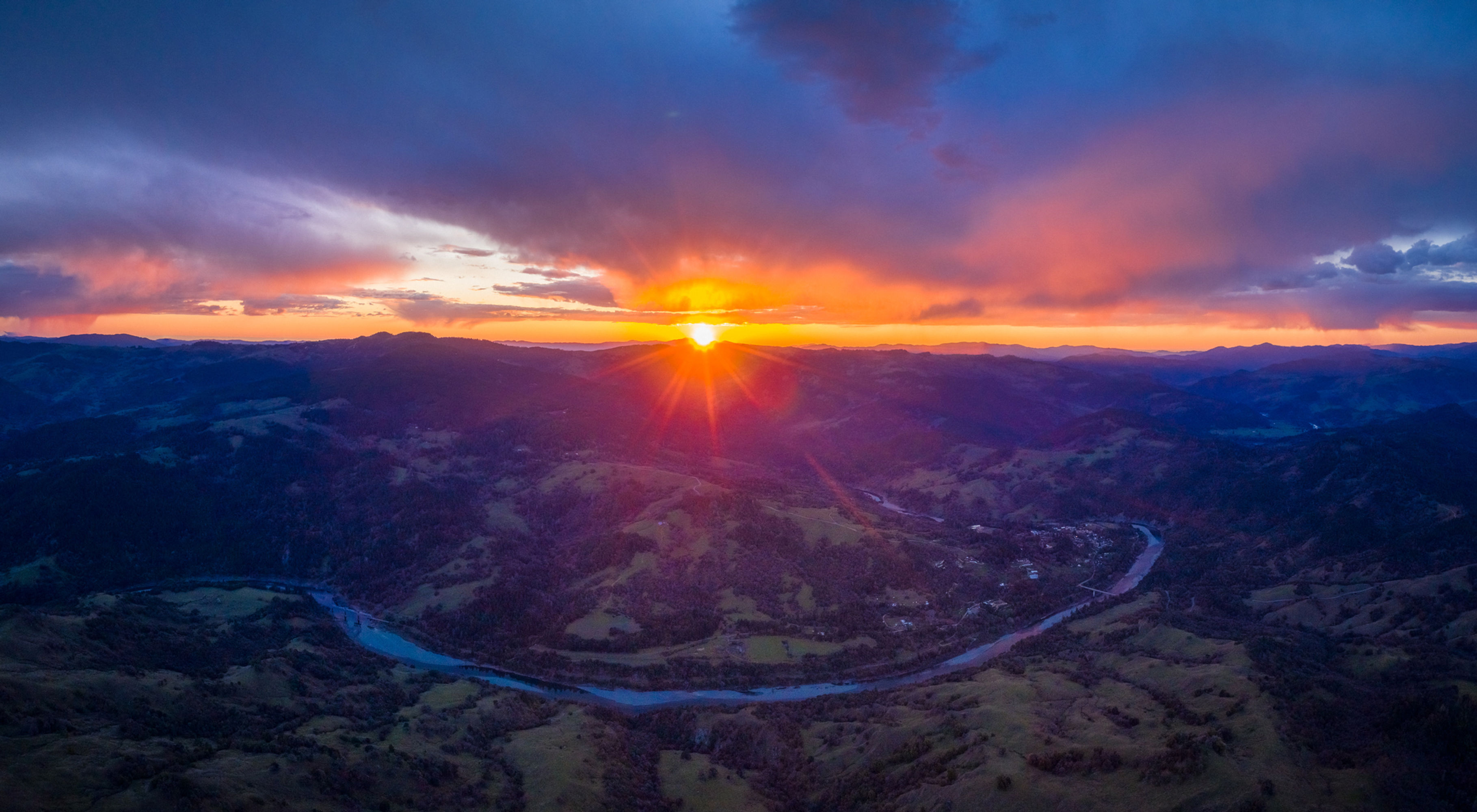 Alderpoint Sunset, 2020 Edition Archival Matte Fine-Art Print