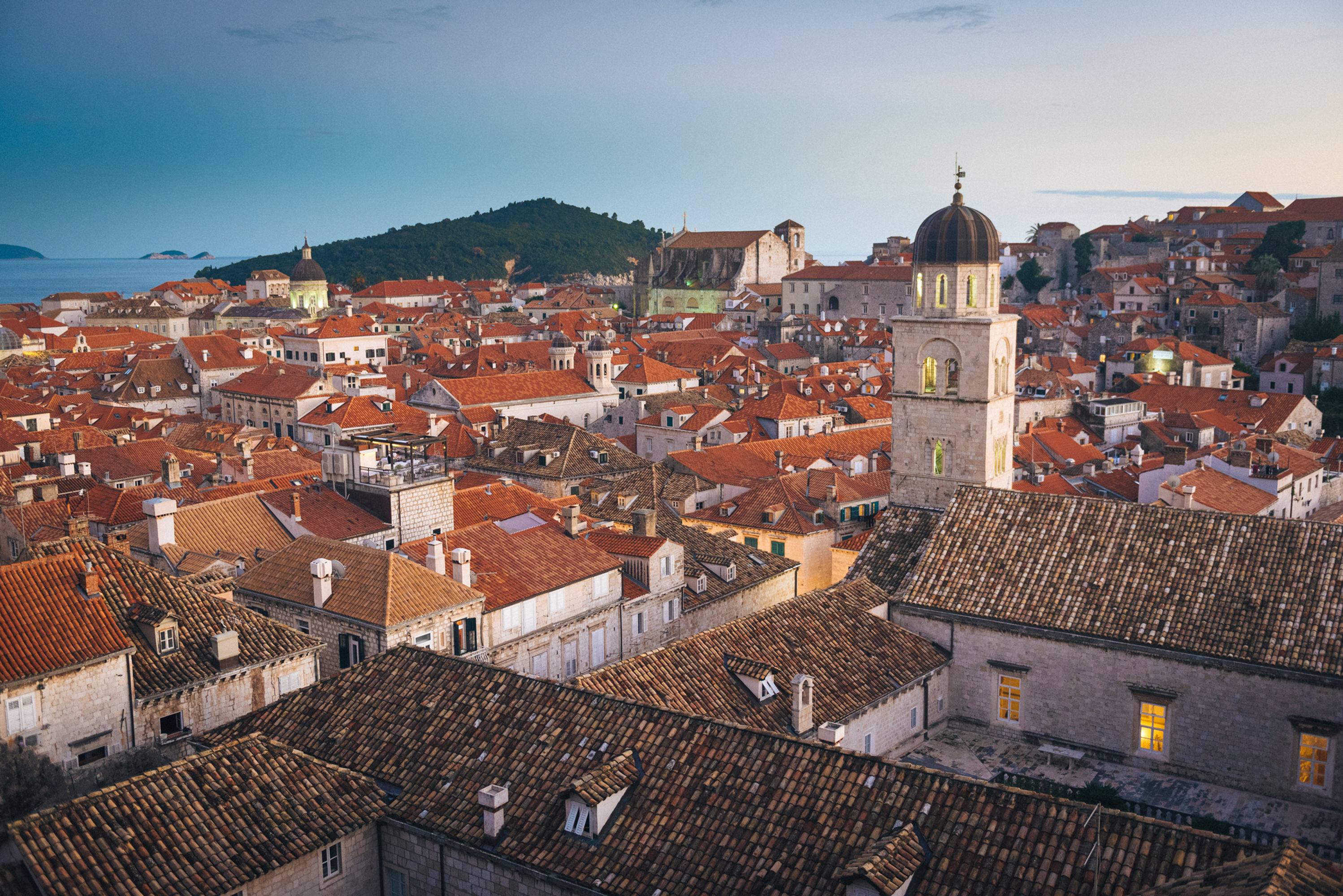 Rooftops at Dusk, 2020 Edition Archival Matte Fine-Art Print