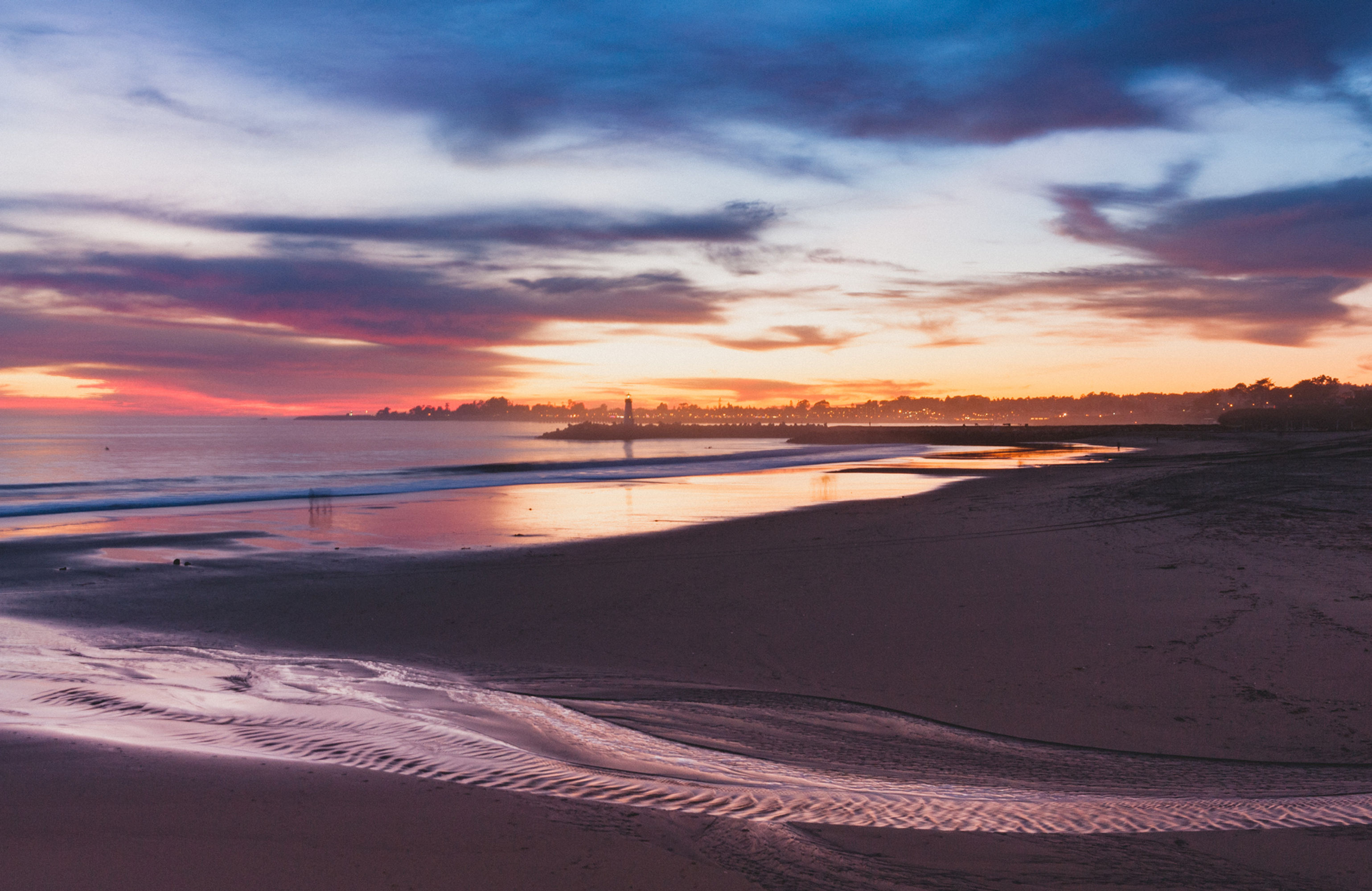 Santa Cruz Harbor Sunset, 2020 Edition Archival Matte Fine-Art Print