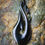 Miniatura: Wyoming Olive Manaia Pendant back view