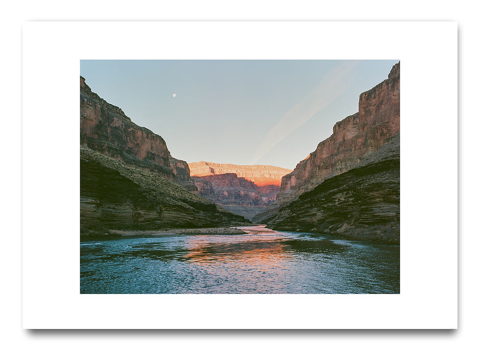 Miniature : Below Blacktail, Colorado River, Grand Canyon, Greeting Card Front