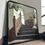 Thumbnail: CHIC 1920s ART DECO EBONISED OVER MANTLE MIRROR