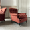 Thumbnail: PAIR OF COUNTRY HOUSE BUTTON BACK ARMCHAIRS