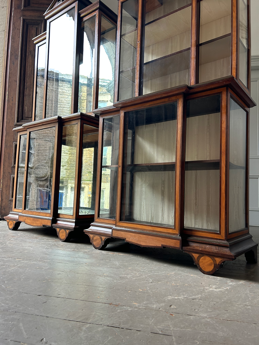 Thumbnail: INCREDIBLE PAIR OF 19TH CENTURY GLAZED CABINETS