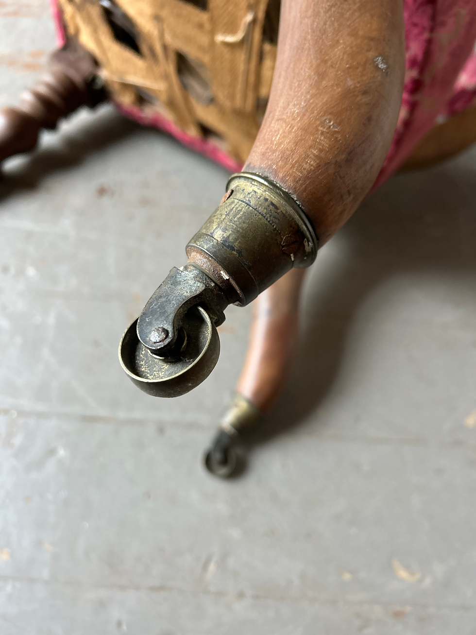 Thumbnail: CUTE 19TH CENTURY COCKFIGHTING CHAIR