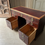 Thumbnail: CUTE 19TH CENTURY KNEEHOLE DESK IN ORIGINAL PAINT