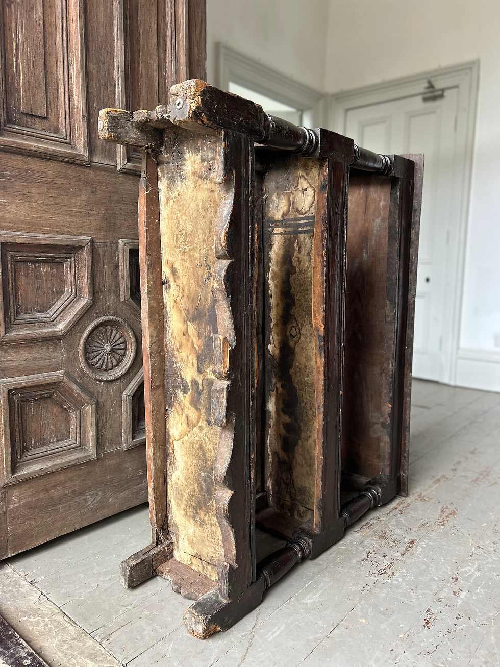 Thumbnail: EARLY 17TH C OAK THREE TIER BUFFET CIRCA 1630
