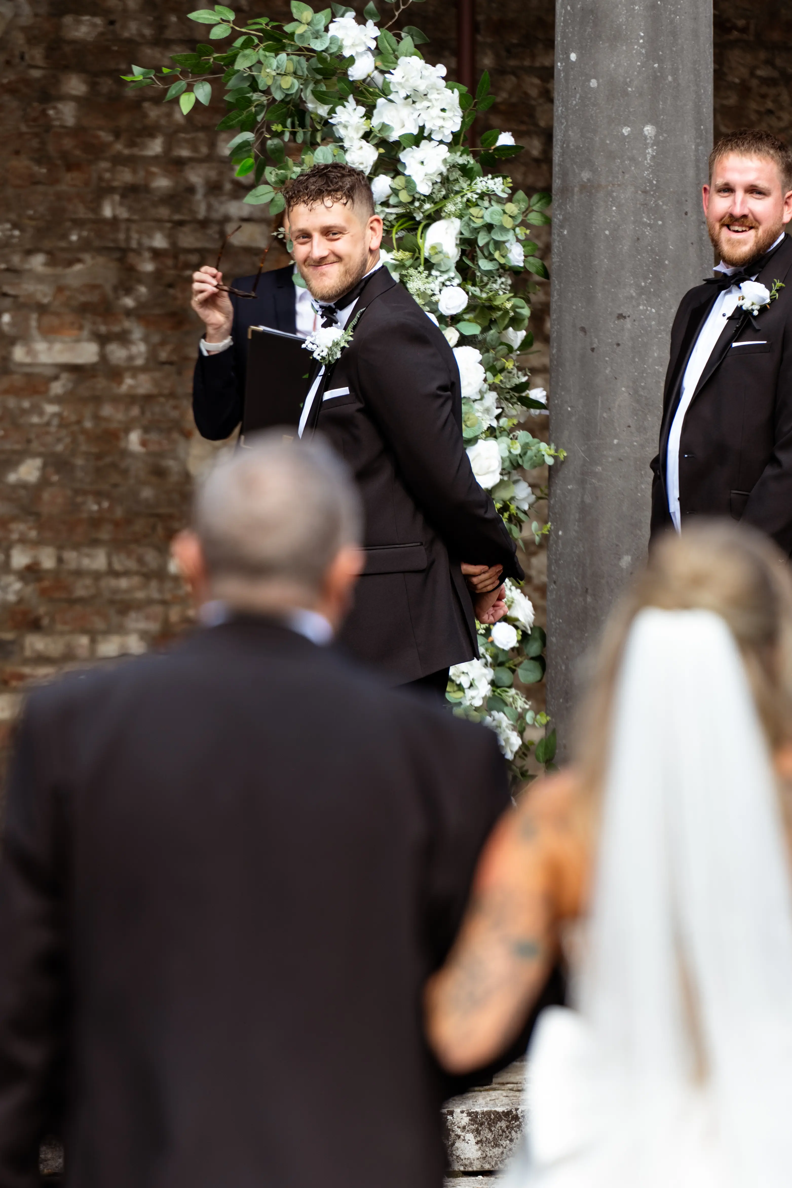 Broome park hotel wedding ceremony