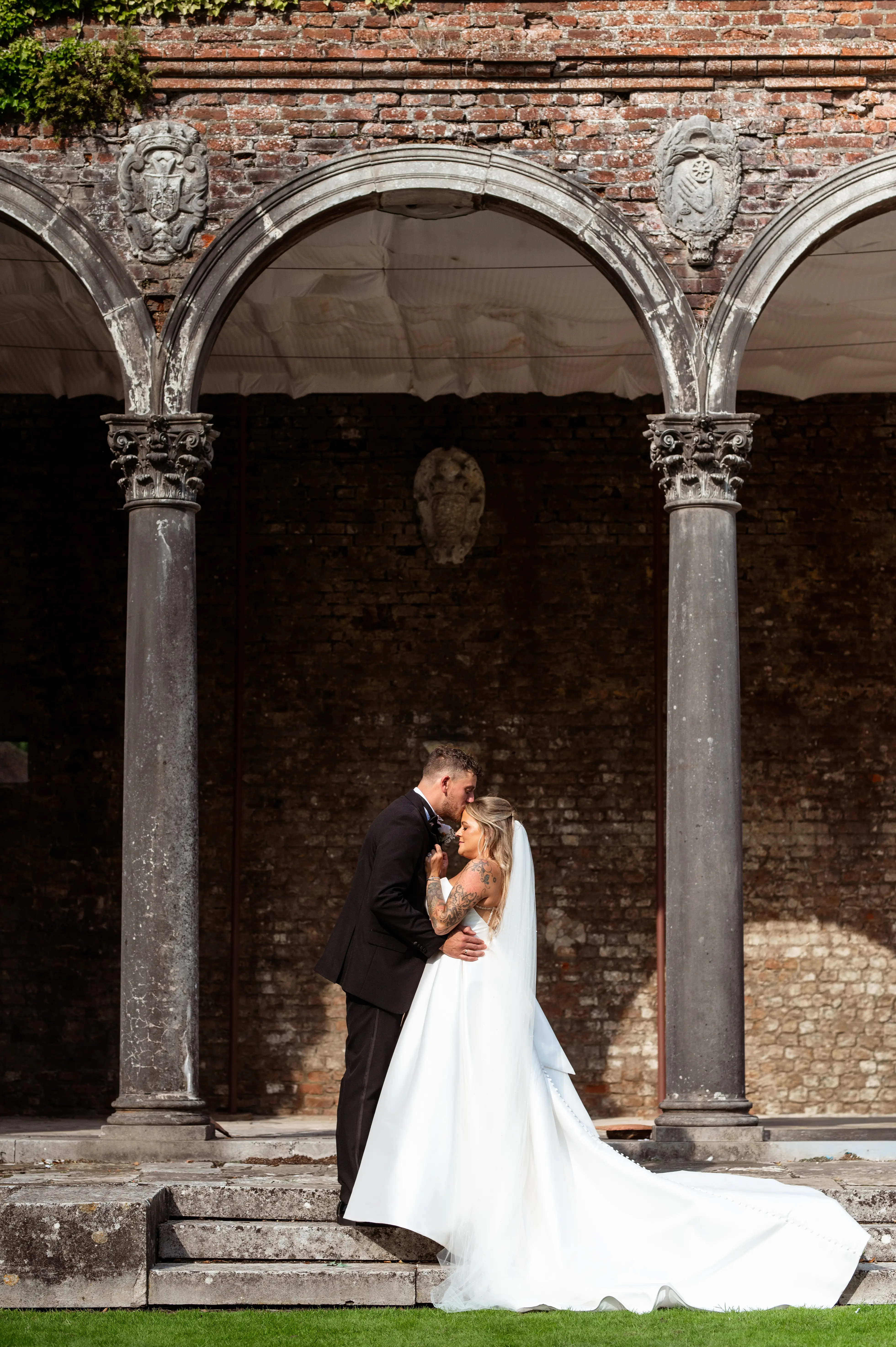 Broome park hotel couple portraits with dover media group 