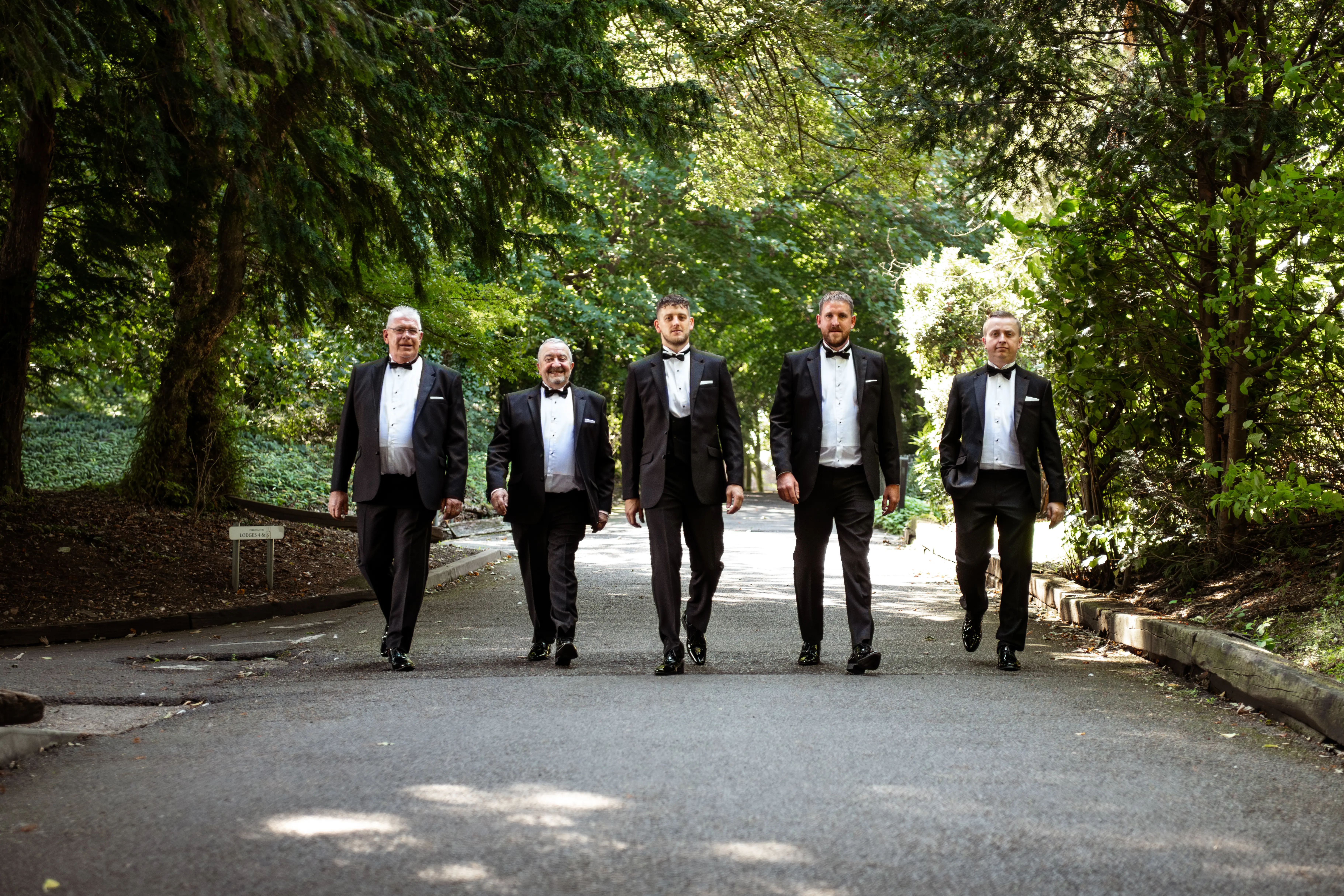 Broome park hotel wedding ceremony