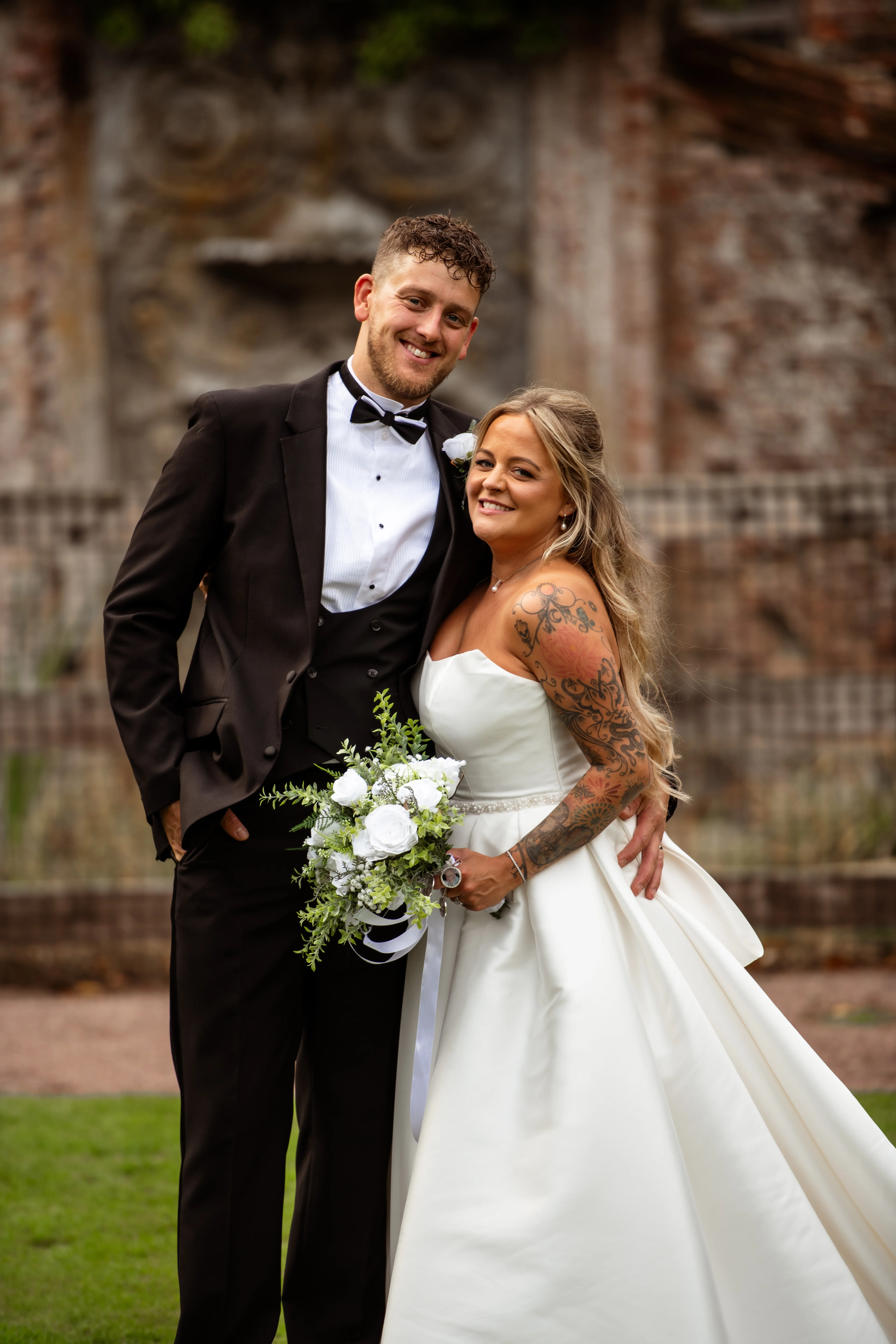 Broome park hotel couple portraits with dover media group 