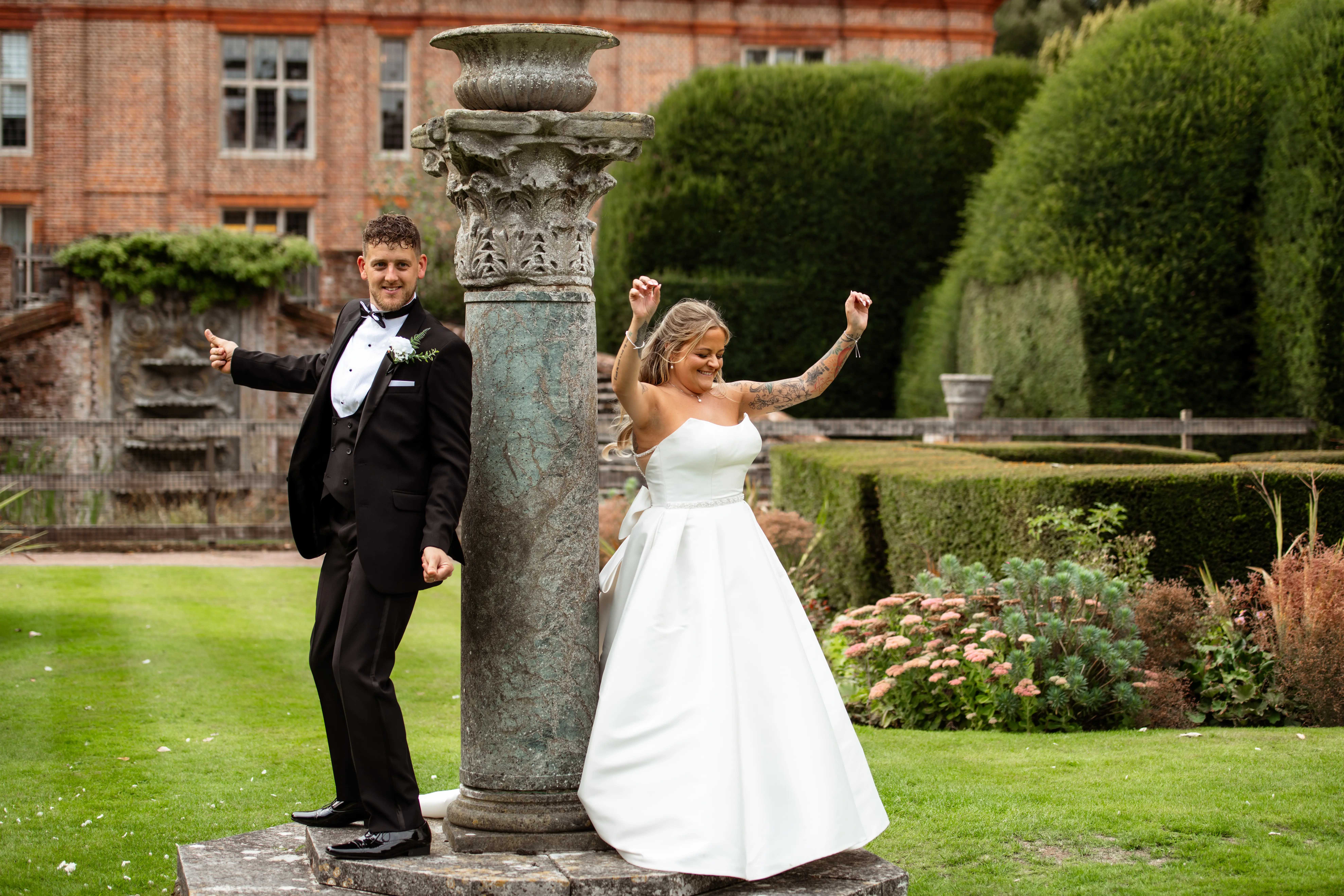 Broome park hotel couple portraits with dover media group 