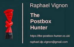 The postbox hunter business card