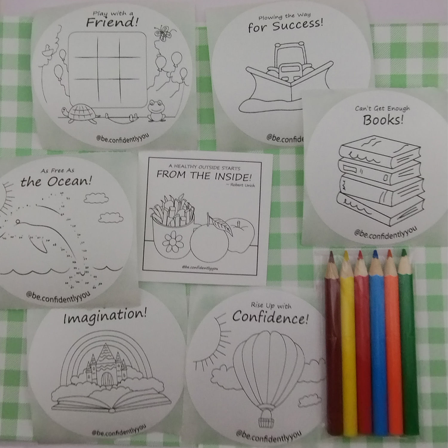 Color Me In Stickers