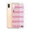 Thumbnail: Pink XO iPhone Case
