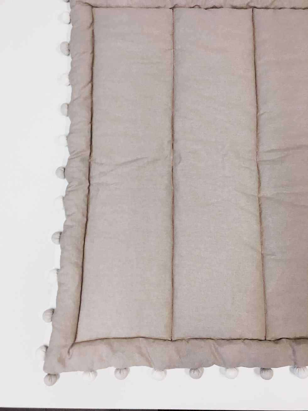 Thumbnail: Pled linen coffe&milk