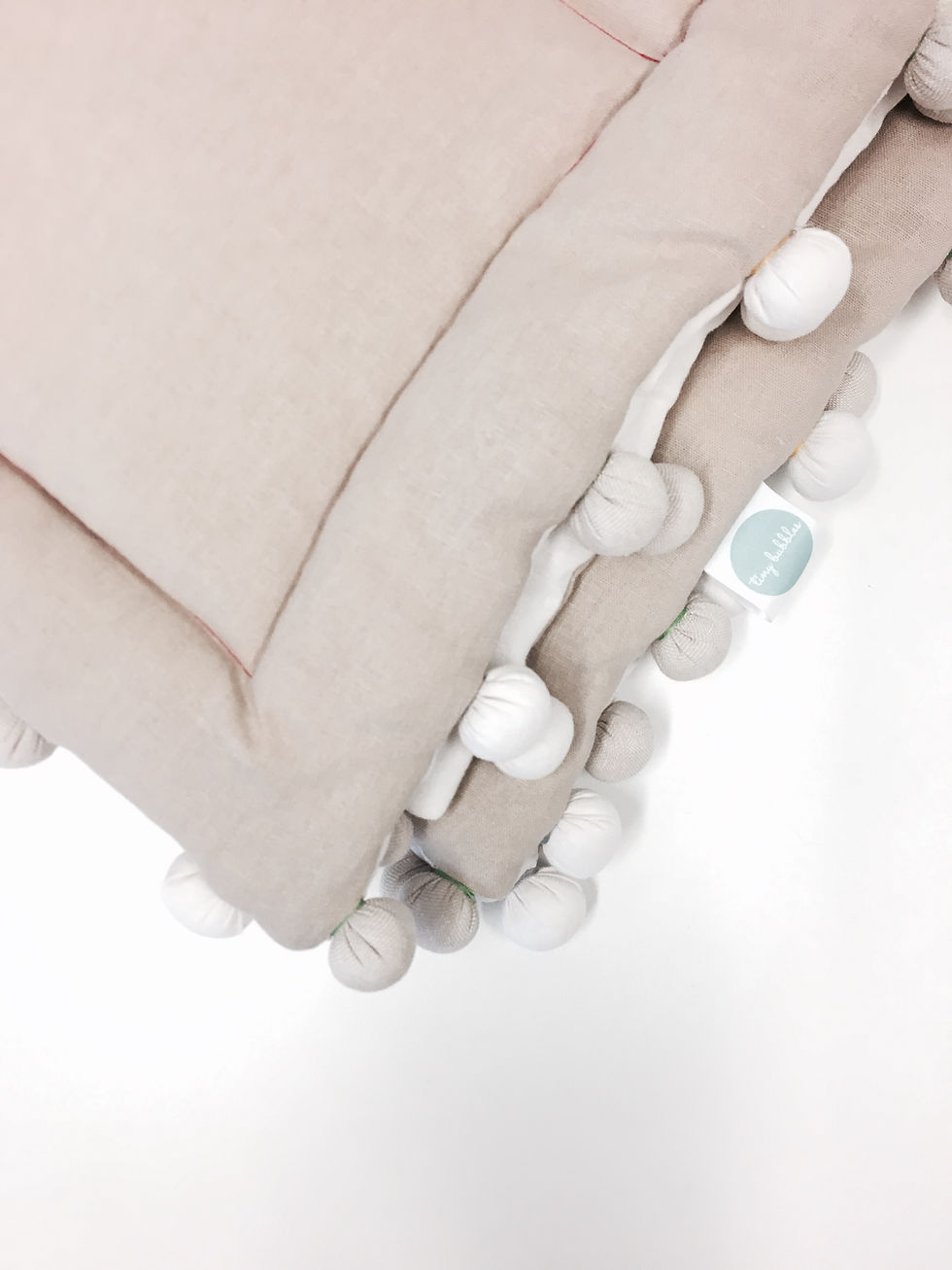 Thumbnail: Pled linen coffe&milk