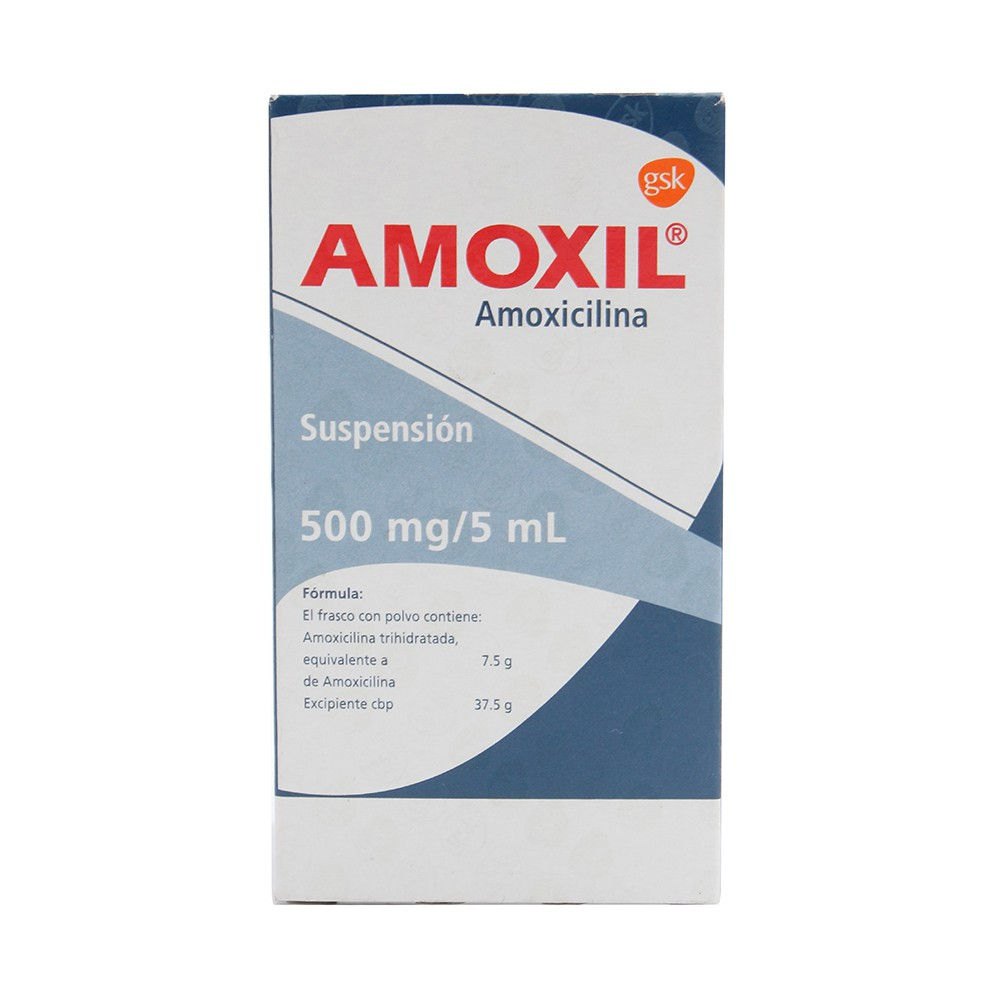 Amoxil 500mg-5mL 75mL Suspensión - GSK