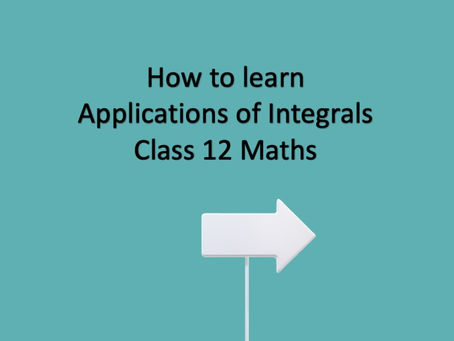 Area under Curves-Class 12 Maths