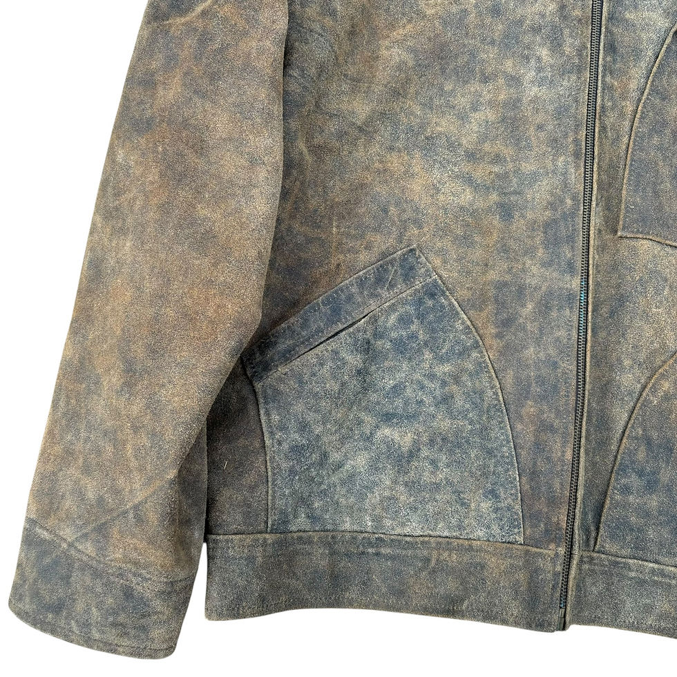 Thumbnail: 1990s Suede Trucker Jacket With Lining  