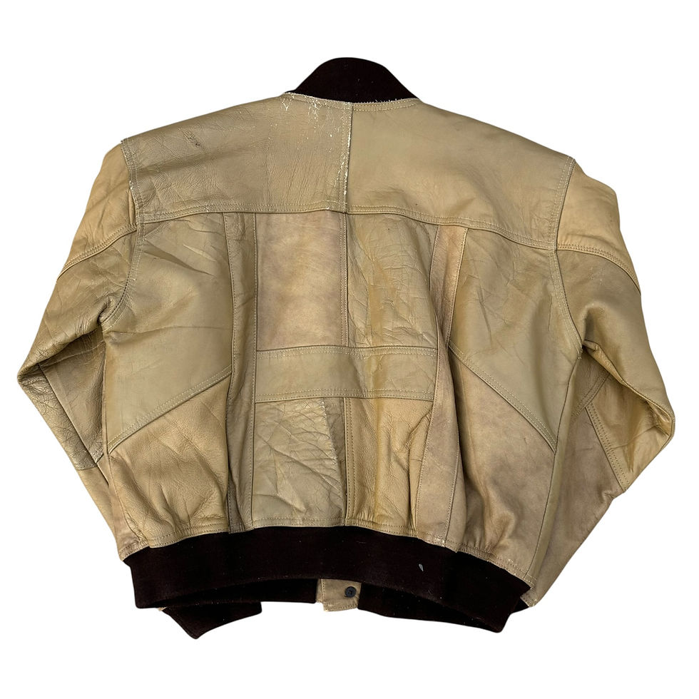 Thumbnail: 1980’s Leather Cardigan 
