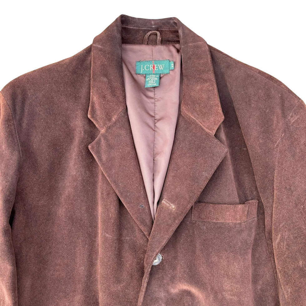 Thumbnail: 1990’s J. Crew Suede Blazer 