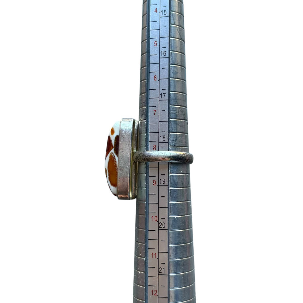 Thumbnail: Amber Patchwork Ring