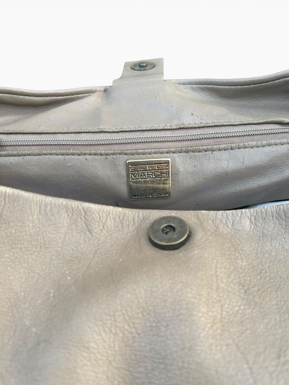 Thumbnail: Vtg Bucksin Cross Body Bag 