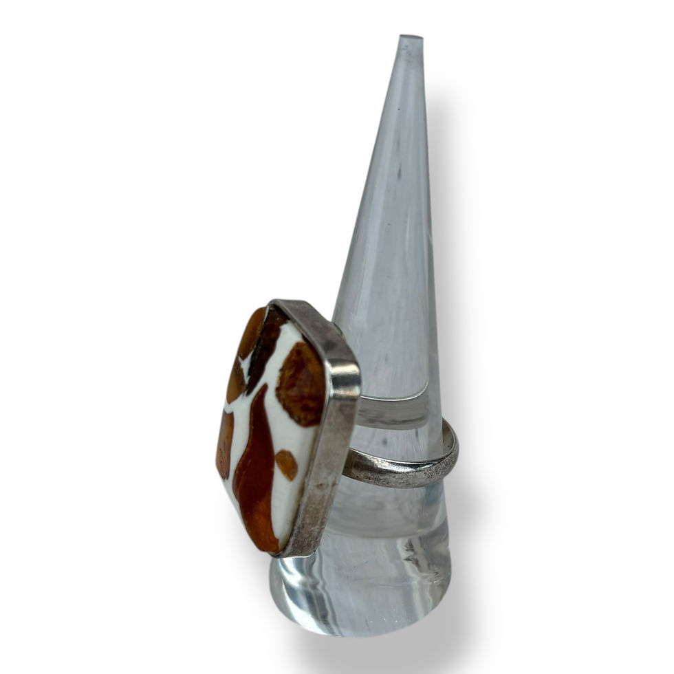 Thumbnail: Amber Patchwork Ring