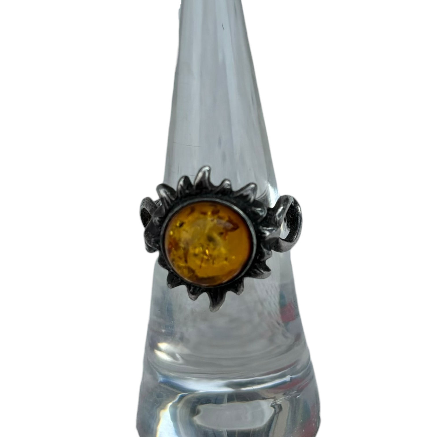 Amber Sun Ring