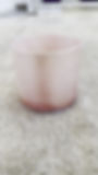Thumbnail: 6" G#0 Rose Quartz, White Light Angel Gold Bowl (127886)