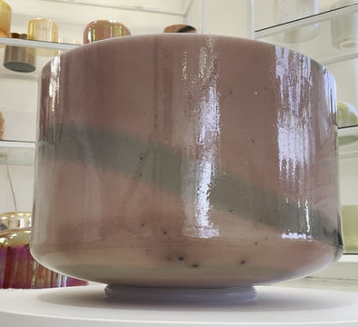 Thumbnail: 9" D-25 Tiger's Eye, Tibetan Quartz Copper (Inside) (147082)