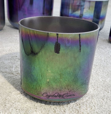 Thumbnail: 8" E-5 Charcoal, Platinum Bowl (131781)