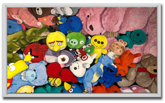 TOY BOX painting by Viktoria SG