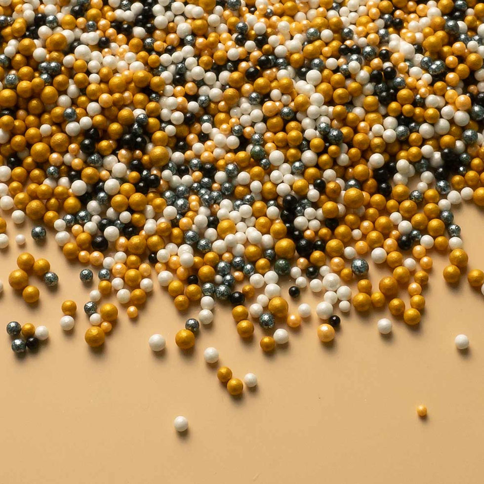 New Year Wishes Nonpareils Mix