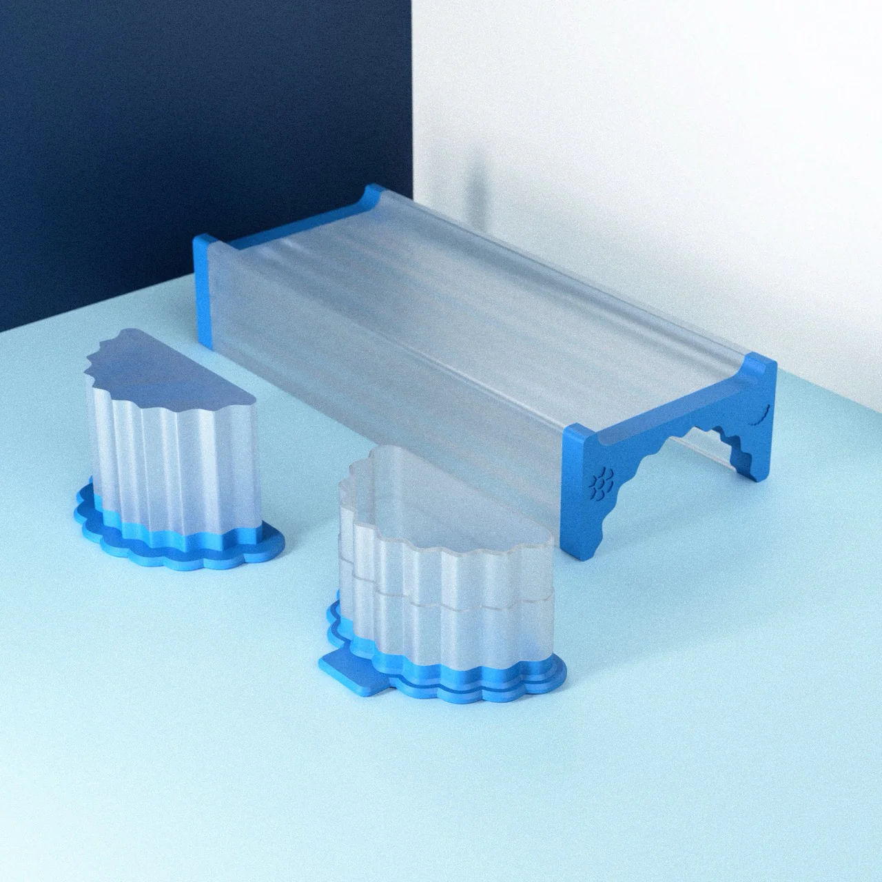 Patriotic Banner Large Popper (Tray NOT included)
