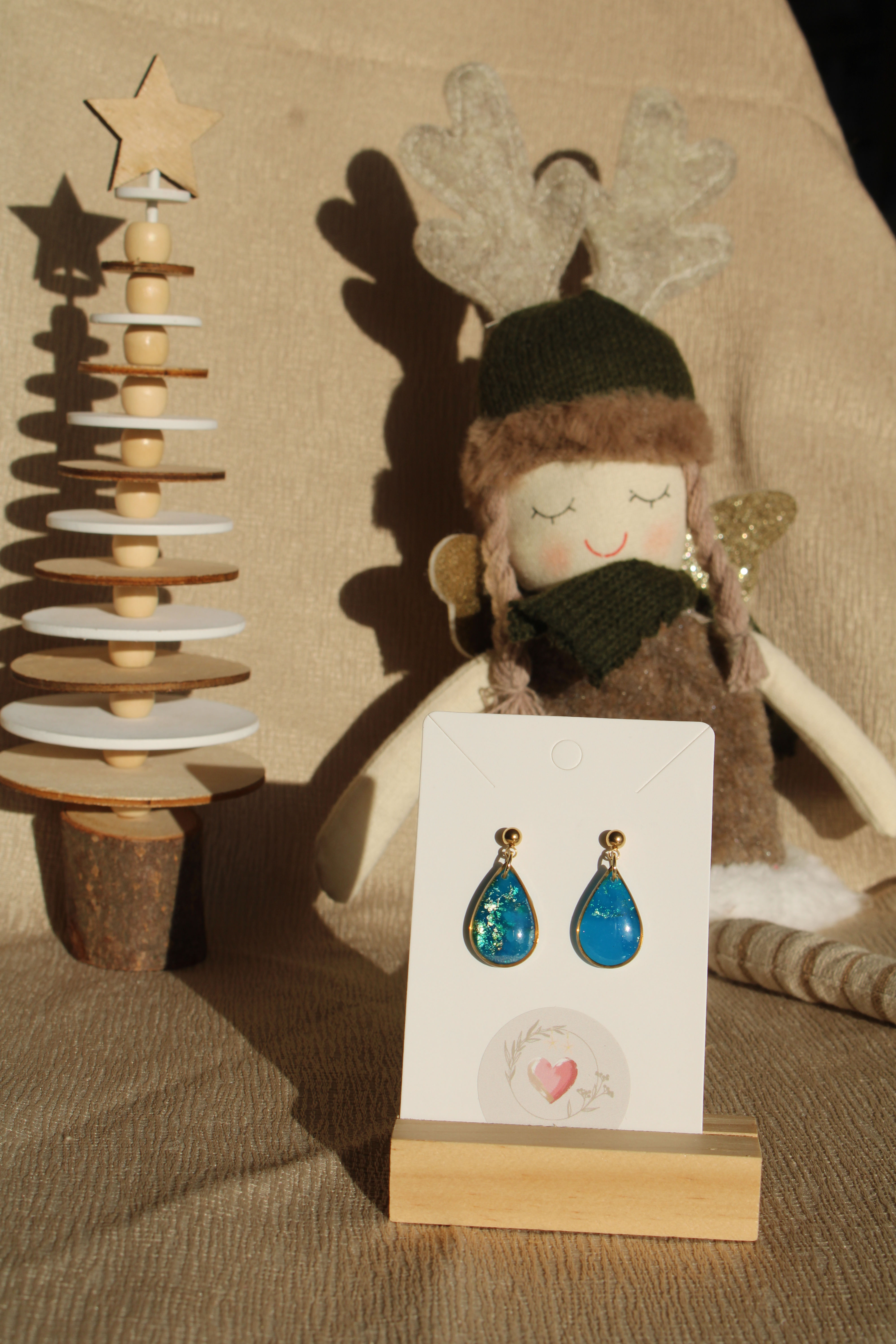 Goutte eau turquoise